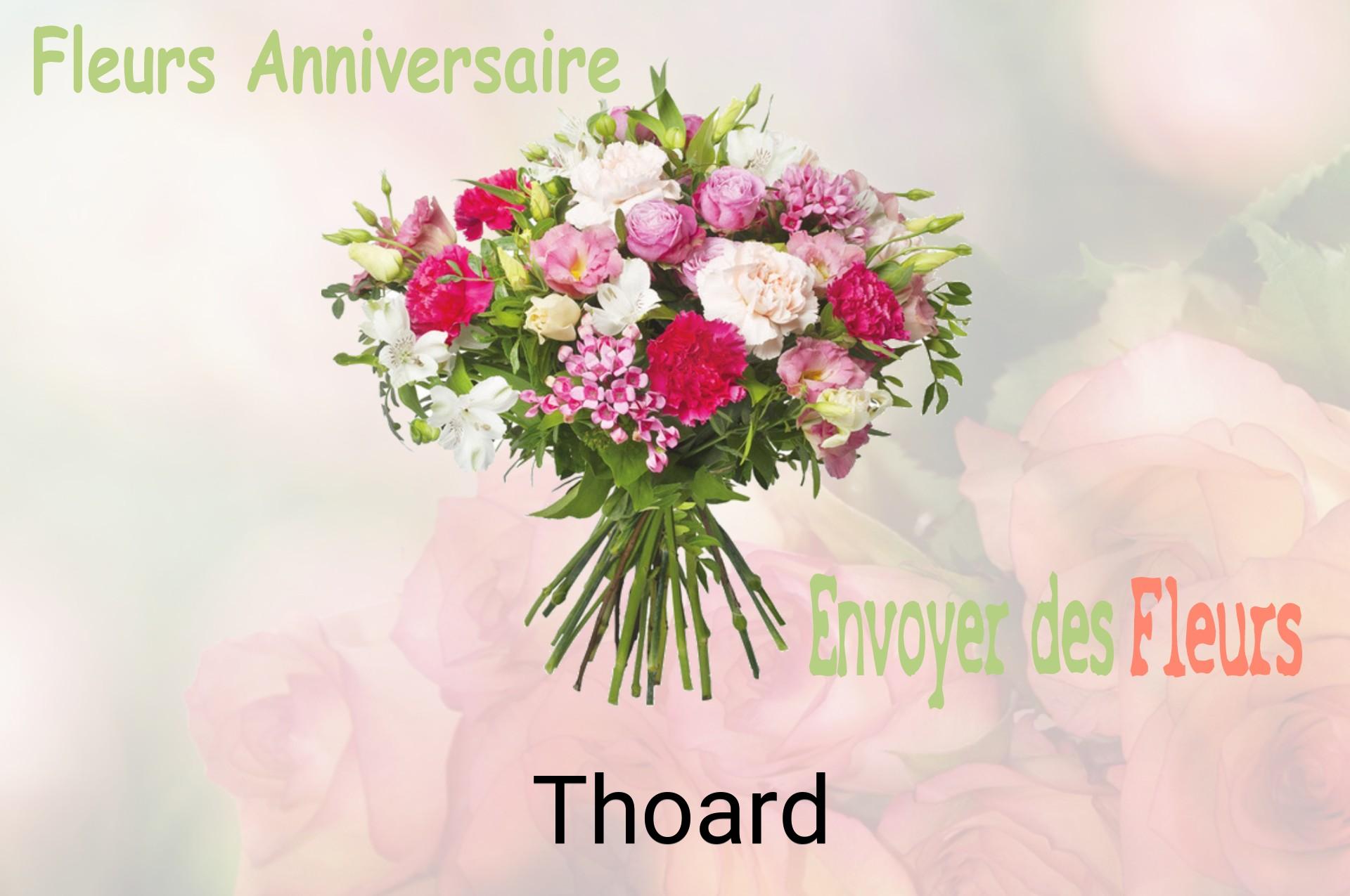 Bouquet de fleurs d’anniversaire livré à Thoard