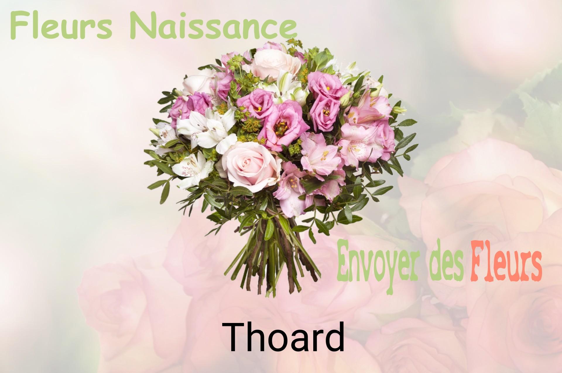 Bouquet de fleurs de naissance livré à Thoard